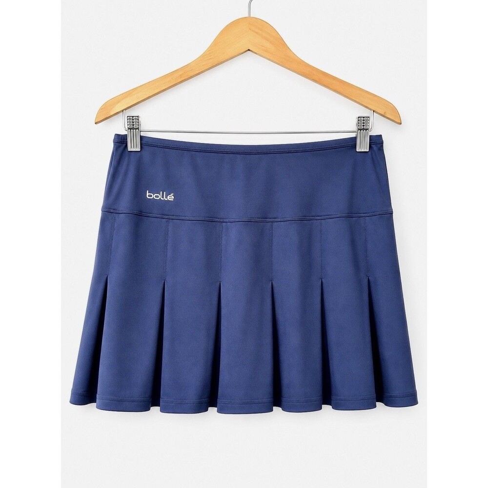 Bollé Tennis Skort Womens S Blue Pleated Athletic Golf Pickleball Stretc